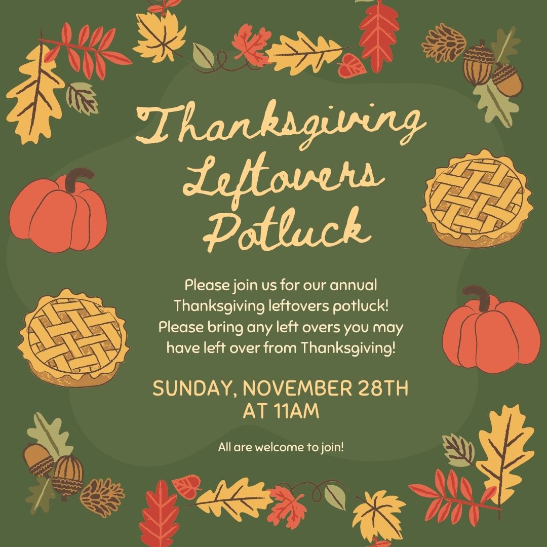 Instagram Thanksgiving Potluck 2021 | First Baptist Church of Rockport